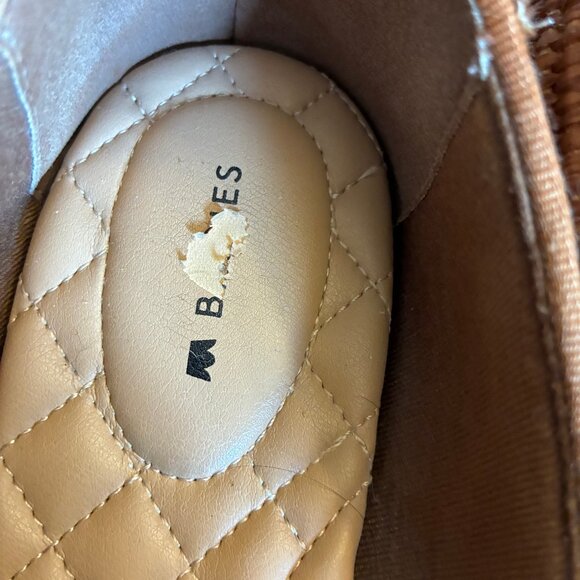 Birdies The Starling Raffia Light Brown Woven Flats Size 8 - Picture 15 of 15